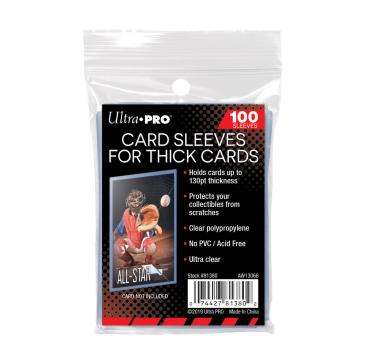 Ultra Pro Thick Cards | 100 Pack