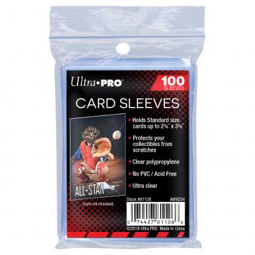 Ultra Pro Standard Card Sleeves | 100 Pack