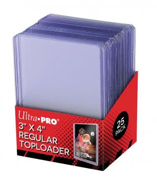 Ultra Pro 3" X 4" Clear Regular Toploader Case | 1,000 Count