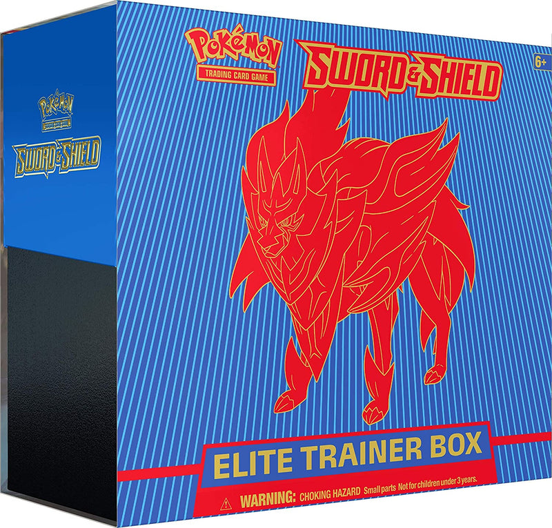 Sword & Shield Elite Trainer Box - Zamazenta