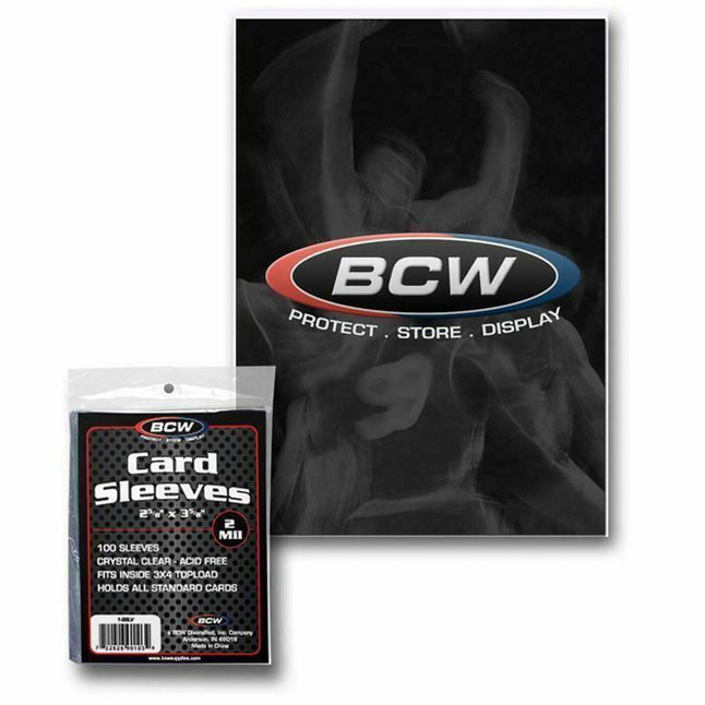 BCW  Standard Card Sleeves  | 100 Pack