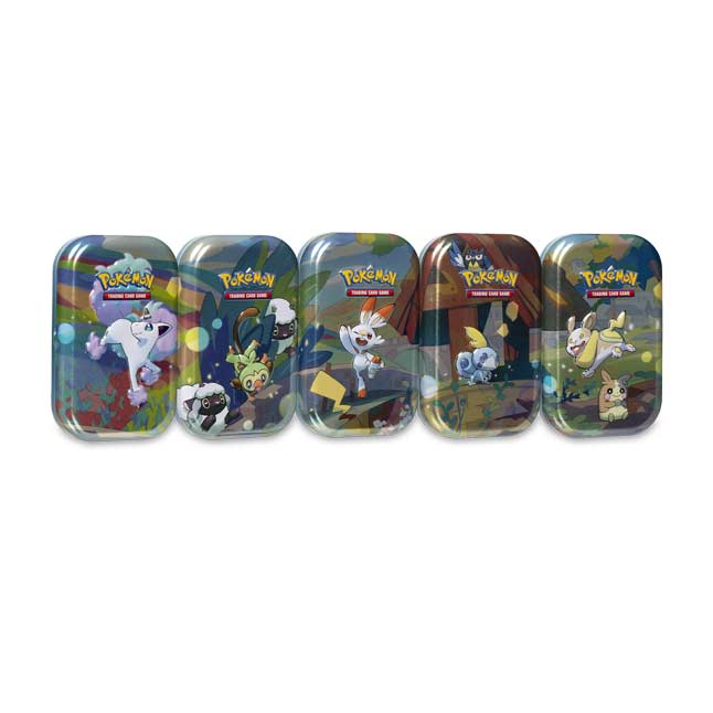 Pokémon TCG: Galar Pals Mini Tins (10 Count)