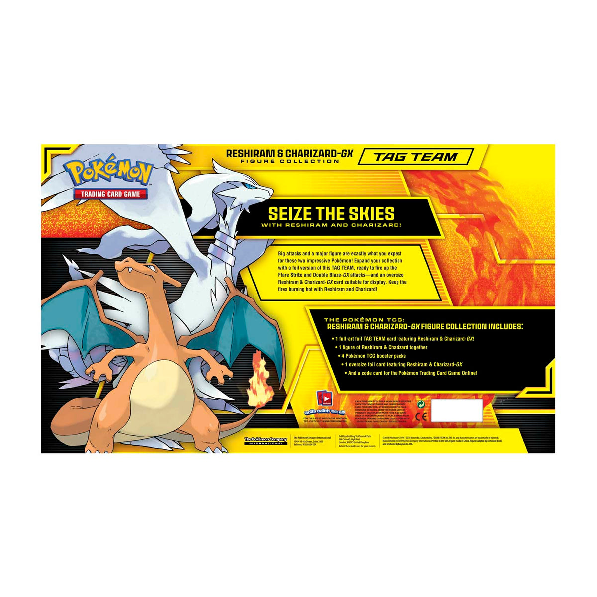 Pokémon TCG: hotsell Reshiram & Charizard GX Premium Collection Box