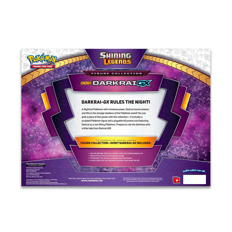 Pokémon TCG: Shining Legends Figure Collection (Shiny Darkrai-GX)