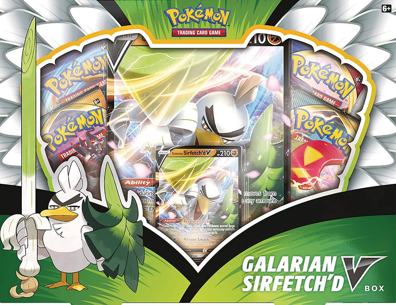 Pokemon TCG: Galarian Sirfetch'd V Box