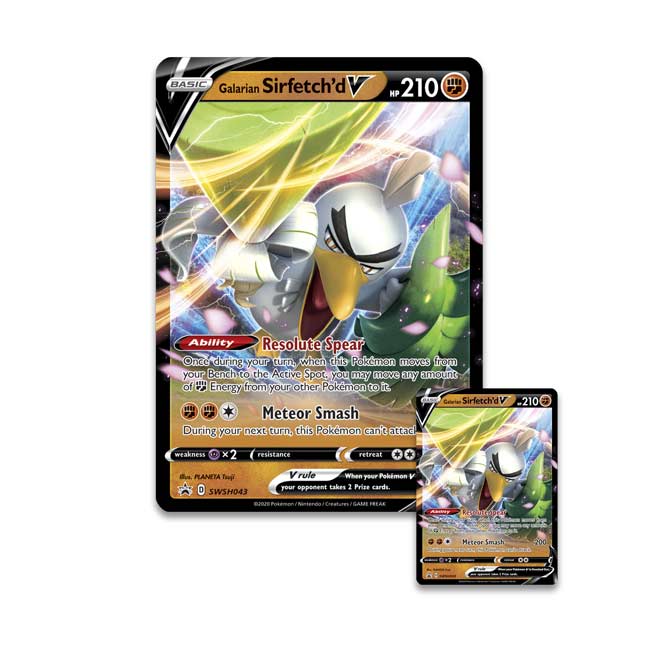 Pokemon TCG: Galarian Sirfetch'd V Box