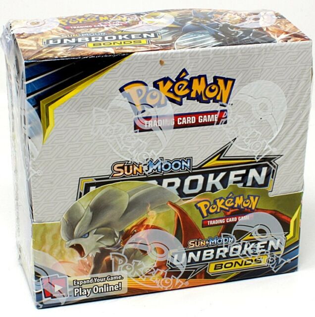 Pokémon TCG: Sun & Moon-Unbroken Bonds Booster Display Box (36 Packs)