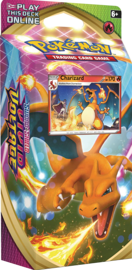 Pokémon TCG: Sword & Shield-Vivid Voltage Charizard Theme Deck