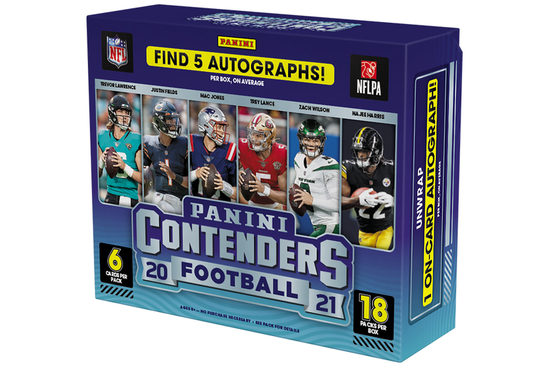 2021 Contenders Football Hobby Box